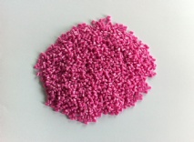 ABS+色粉混色单阶线造粒