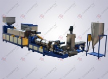 HDPE水环切粒塑料造粒机